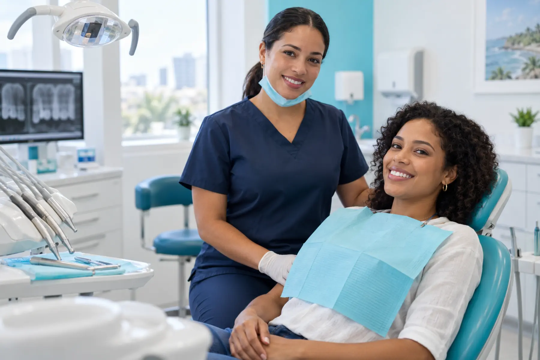 Consulta dental conceptual de Alba Dental